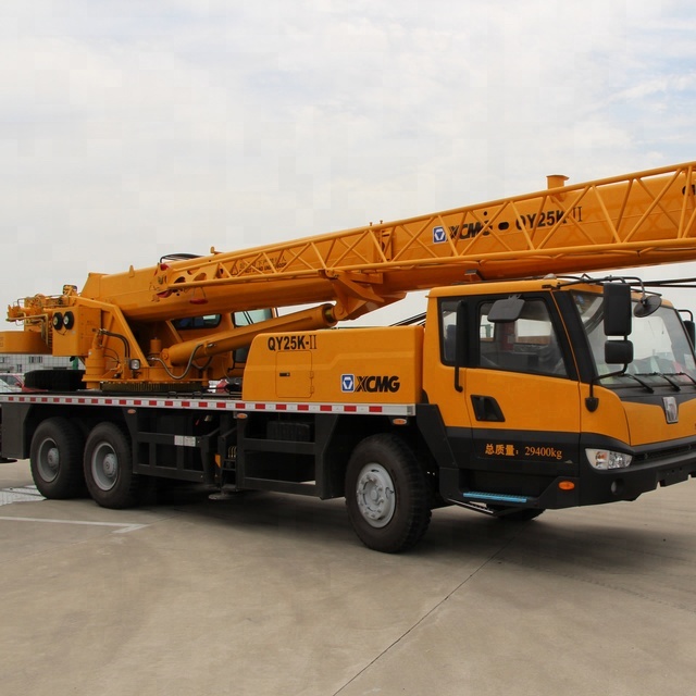 QY25KII 25 Ton Boom Truck Crane / Hydraulic Mobile Mounted Crane