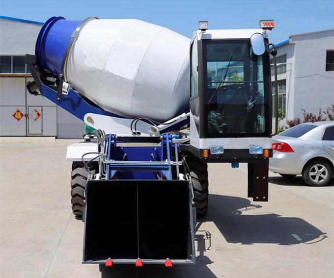 4X4 Cement Mixer Truck With YN27GBZ Engine And 1216.512PR Tires