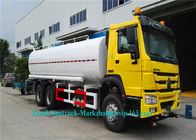 Howo Water Storage Truck , 20cbm Tank Capacity Water Hauling Truck Heavy Weight