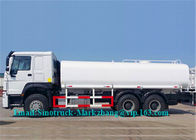 Howo Water Storage Truck , 20cbm Tank Capacity Water Hauling Truck Heavy Weight