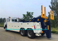 Durable Hydraulic Semi Truck Wrecker , 25-30 Ton City Heavy Recovery Truck