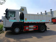 4x2 6 Wheel Dump Truck , Howo Tipper Truck 18m³ Cubage Capacity ZZ3167M3811