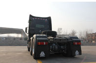 Black Sinotruk Howo Tractor 6x4 Trucks For Normal  / Tough Roads ZZ4257V3247N1B