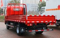 HOWO 4x2 Cargo Delivery Truck , Flatbed Cargo Truck 9.726L Displacement ZZ1167M4611