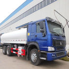 HW13710 Transmission Fuel Tanker Trucks 6x4 371HP 16 M3 Capacity ZZ1257M5247A