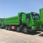 SINOTRUK HOWO 8x4 Tipper Truck For Mining Optional Driving Type Long Using Life