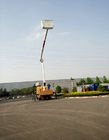 Mobile Aerial Work Platform Truck With 28M Height Insulating Carrier And Insulated Arm