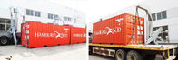 SINOTRUK XCMG 20ft Container Trailer , Freight Handling Equipment Remote Control