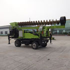 6-10m Wheeled Spiral Pile Drilling Machine With 360° Rotary Angle 8.45m Stud Height ZMZ360
