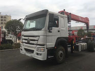Commercial 12 Ton Boom Truck Crane 6x4 Driving Type 20.5m Max Lifting Height
