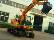 Wheel Digger Heavy Earth Moving Machinery Used In Construction Sites X8 8 Ton