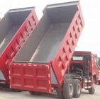 80km/H Mining Dump Truck / 30 Tons Tipper Truck With ZF8098 Hydraulic Steering ZZ3257N3847A