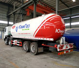 Mobile Howo Propane Tank Truck / LPG Delivery Truck 8x4 36000 Liters ZZ1317N4667W
