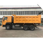 336/371hp Howo 6x4 Dump Truck , 41-50 Ton Sand Tipper Truck 3800+1400mm Wheel Base: