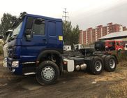 Blue HOWO Tractor Head Truck / 6x4 Tractor Units 6900*2550*3400mm ZZ4257V3241W