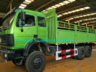 Green 6x4 30 Ton 380hp Heavy Cargo Truck Side Wall Vehicle With Weichai Engine
