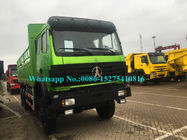 Green 6x4 30 Ton 380hp Heavy Cargo Truck Side Wall Vehicle With Weichai Engine