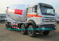 North Benz NG80B 2638P 8x4 40Ton 380hp 16 18 cbm Concrete Mixer Truck for Concrete Batching plant