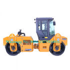 Tandem Road Construction Machinery Vibratory Road Roller 8000KG 1680mm Drum Width