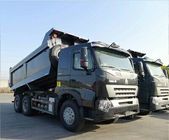 SINOTRUK Euro II Heavy Duty Dump Truck 6x4 U Shape Cargo Body 18m3 Capacity
