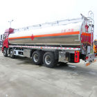 CA5310GYYP63K2L6T4E4 8x4 Tanker Truck / 28000L Oil Delivery Trucks With 4 - 6mm Carbon Steel Material