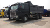 Hydraulic Lifting 6x4 Heavy Duty Dump Truck With 400L Fuel Tank And ZF8118 Steering