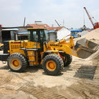 Low Noise Wheel Loader SL50W Earth Moving Equipment With Weichai Engine