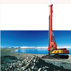 Red Pile Drilling Machine , Portable Full Hydraulic Rotary Drilling Rig SANY SR250 SR Series