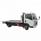 HOWO 4x2 Flat Bed Wrecker Towing Truck Euro 2 / Recovery Vehicle