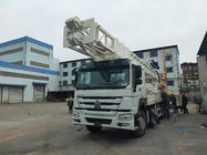 Large Pile Drilling Machine , HOWO Chassis BZ300CA Hydraulic Rotary Deep Water Well Drilling Rig
