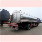 15001 - 30000L Fresh Milk Tanker Truck , FAW 15.3m3 304 Stainless Steel 6*4 Transport Truck