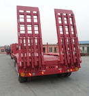 Gooseneck Lowboy Low Bed Semi - Trailer 50t 60t 80t For Container Transportation