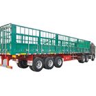 Axles Pig Transport Horse Carriage Fence Semi Trailer Customized Size