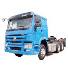 Sinotruk HOWO 6x4 420 hp Tractor Trailer Truck Euro 2 Engine Capacity 8L