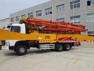 XCMG 53M Truck Mounted Concrete Construction Equipment With SINOTRUK Chassis