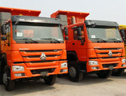 Stable Structure 8x4 Dump Truck With HW19710 Transmission And 300L Fuel Tank
