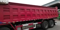 371HP Howo 12 Wheeler Dump Truck With ZF8118 Steering And HW76 Cabin