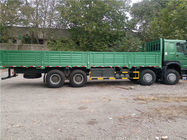 Manual Transmission Howo Cargo Truck 8x4 Euro 2 Emission 371hp Engine ZZ1317N3867A