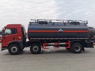 FAW 10 Wheels Hazardous Chemical Tanker Truck With CA1250PK2L5T3BE5A80 Chassis