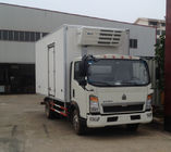 Howo Light Refrigerated Cargo Truck  3 Ton Capacity 4X2 Driving Type