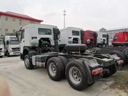 Sinotruk Howo 6x4 420 hp Tractor Trailer Truck With D12.40 Engine And HW76 Cabin