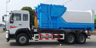 9.726L Engine 18CBM Special Purpose Truck  / Garbage Container Lift