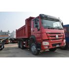 ZZ3257N3847A 6x4 Sinotruk Dump Truck With 9 Tons Front Axle