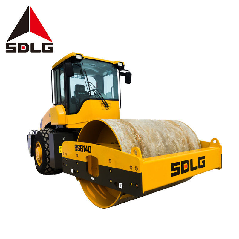 SDLG RS8140 Road Roller Machine 14 Ton Static Single Drum Vibratory