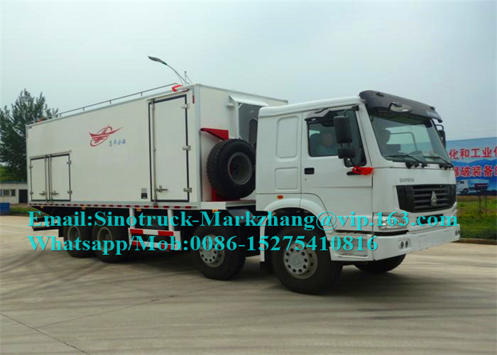 Mine Blasting Mining Crushing Equipment Site Mixed Charged Emulsion ANFO Truck BCRH-15T
