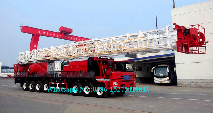 ZJ30/1800CZ 3000m Depth Pile Drilling Machine For Oil And Gas Field Optional Color
