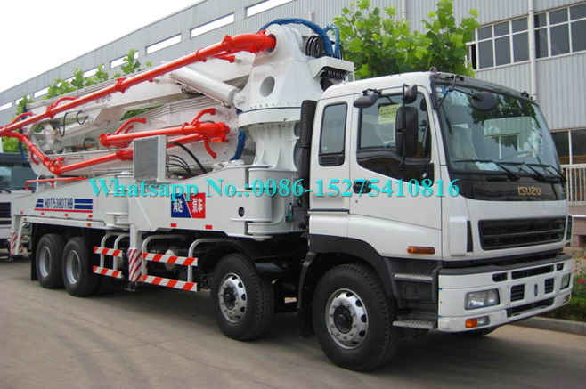 40m Vertical Reach Concrete Construction Equipment Concrete Pump Truck 40X-5RZ