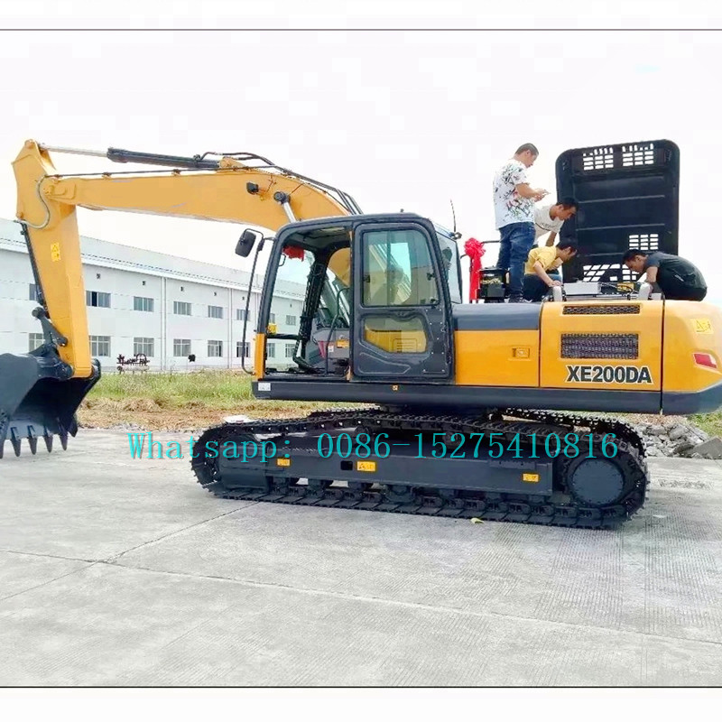 High Performance Heavy Earth Moving Machinery 21500KG Sany Excavator XE200D
