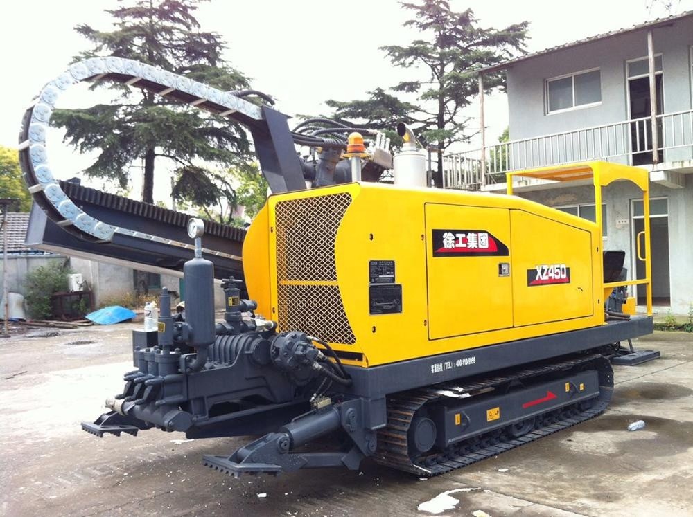 XCMG HDD XZ450 Horizontal Directional Drill Machine 13.3 Tons 480KN 194kw