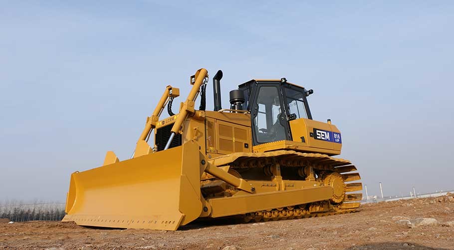 CCC Heavy Earth Moving Machinery SEM 816 Bulldozer With WeiChai Egine And Yellow Color